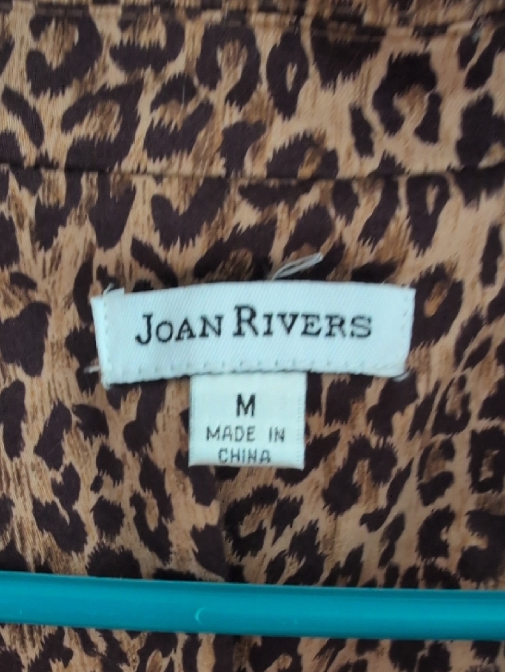 337 -Joan Rivers Leopard Jacket • Cinched Waist • Cool‑Chic Statement - Picture 3 of 10